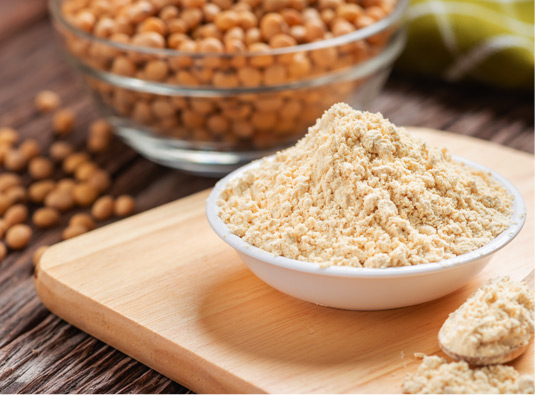 Harina de soja micronizada